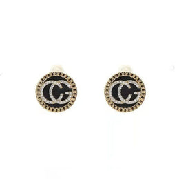 KissICON Earrings United States Elegant Zircon Letter Stud Earrings