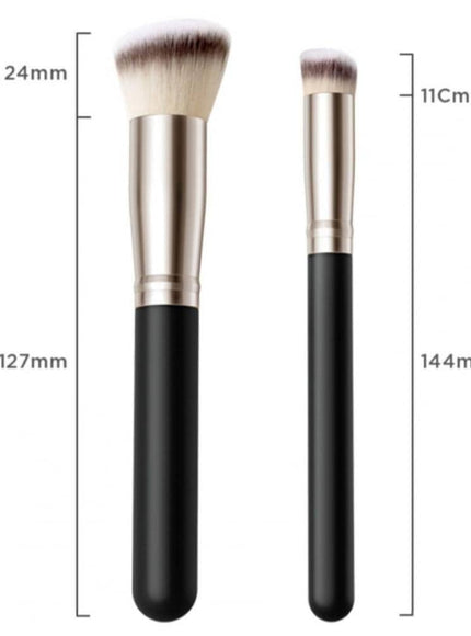 KissICON Useful Makeup Brush Multifunctional Contour Brush Cozy Grip
