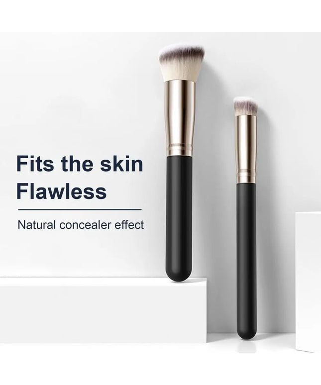 KissICON Useful Makeup Brush Multifunctional Contour Brush Cozy Grip