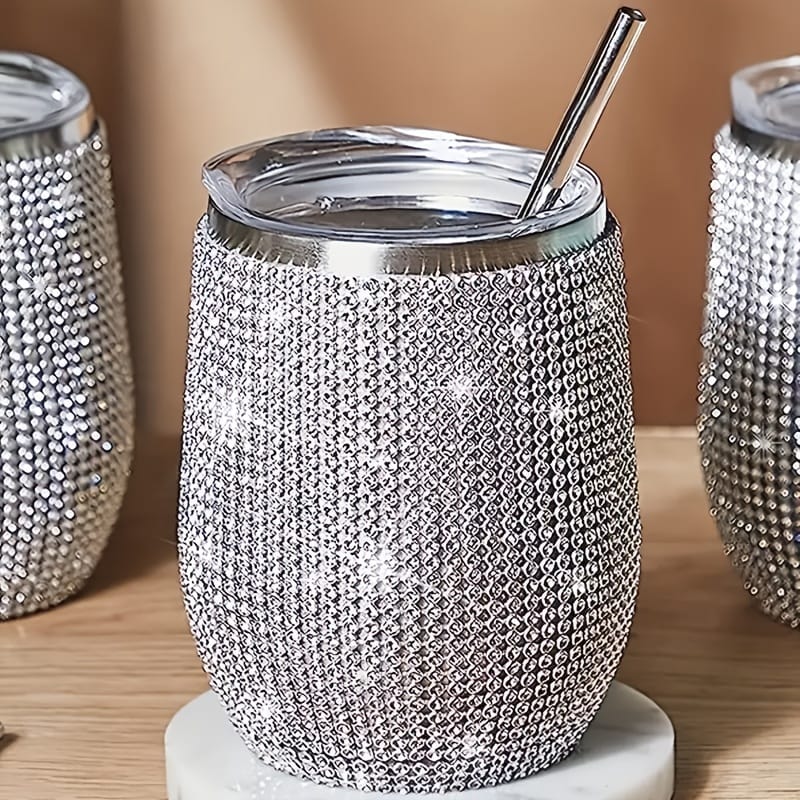 jkthpu-45 UShaped Stainless Steel Egg Shell Cup 12oz Reusable