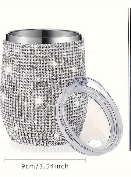 jkthpu-45 UShaped Stainless Steel Egg Shell Cup 12oz Reusable