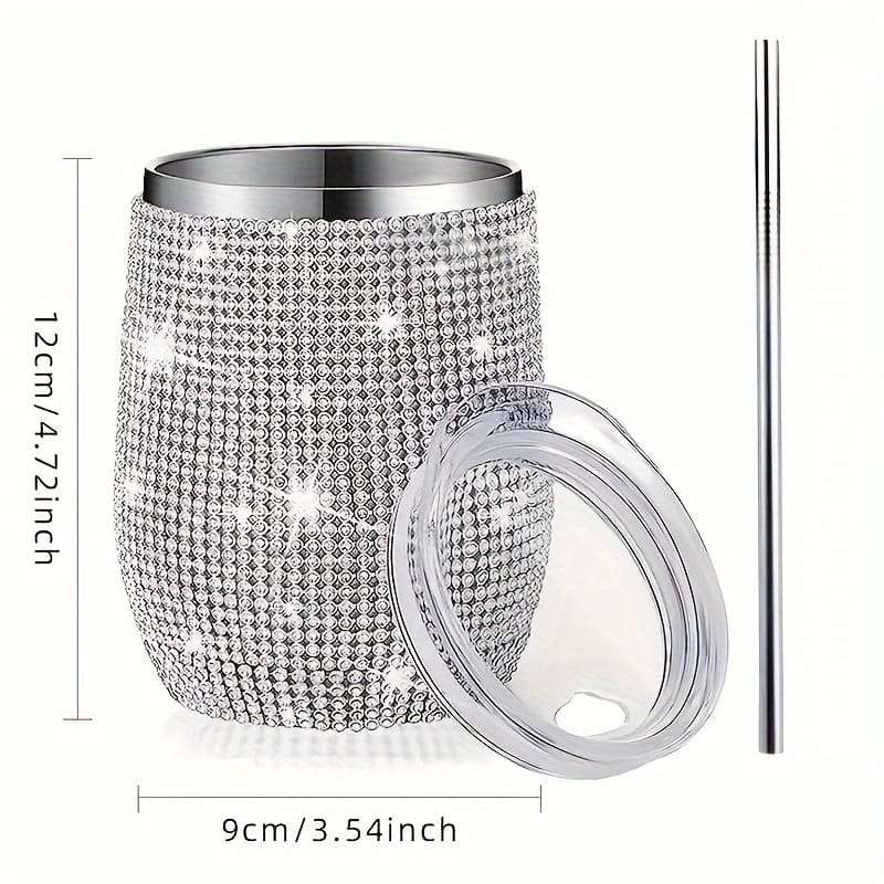 jkthpu-45 UShaped Stainless Steel Egg Shell Cup 12oz Reusable