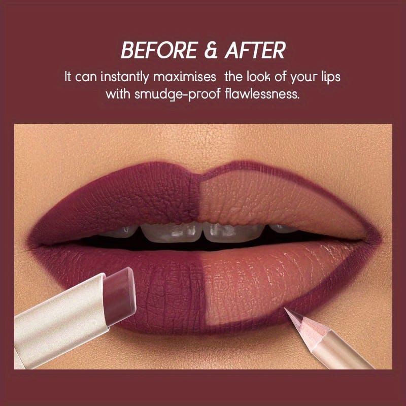 KissICON USHAS Matte Lipstick Set 12 Colors Waterproof Lip