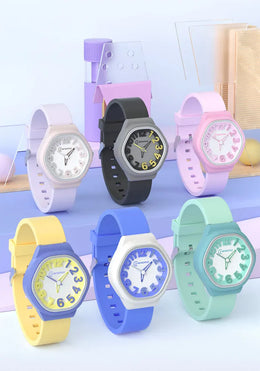 KissICON Uthai C14 Kids Digital Watch Waterproof Quiet For