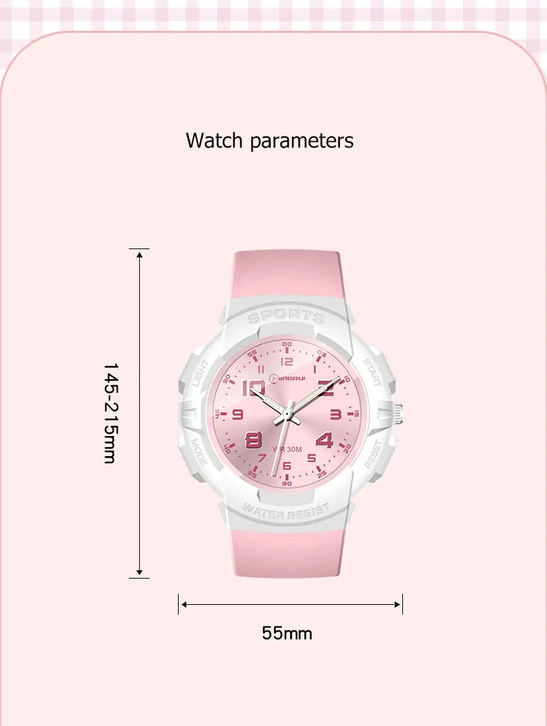 KissICON 💋 Uthai C15 Kids Digital Watch Waterproof -
