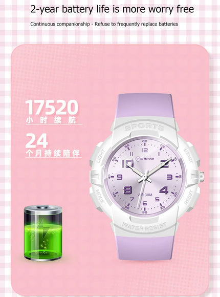 KissICON 💋 Uthai C15 Kids Digital Watch Waterproof -
