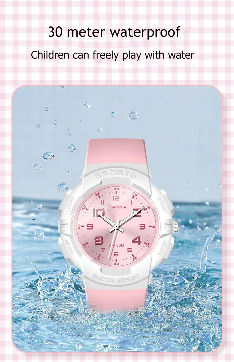 KissICON 💋 Uthai C15 Kids Digital Watch Waterproof -