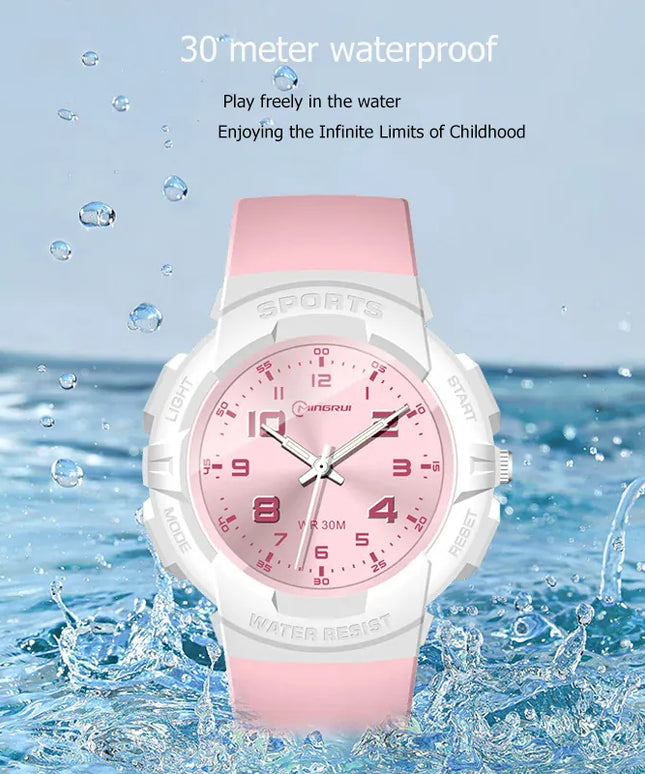 KissICON 💋 Uthai C15 Kids Digital Watch Waterproof -