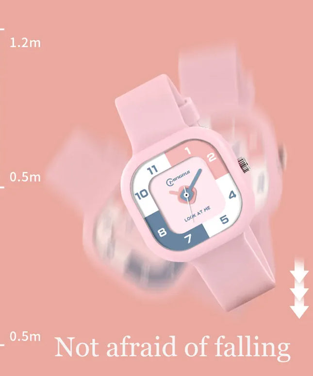 KissICON 💋 UTHAI CA05 Women's Square Watch - 30M