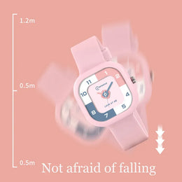 KissICON 💋 UTHAI CA05 Women's Square Watch - 30M