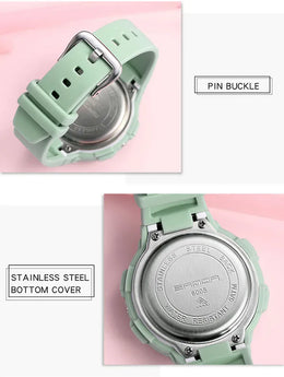 KissICON Uthai CE64 Women Watch - Fashion Outdoor Waterproof