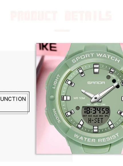 KissICON Uthai CE64 Women Watch - Fashion Outdoor Waterproof