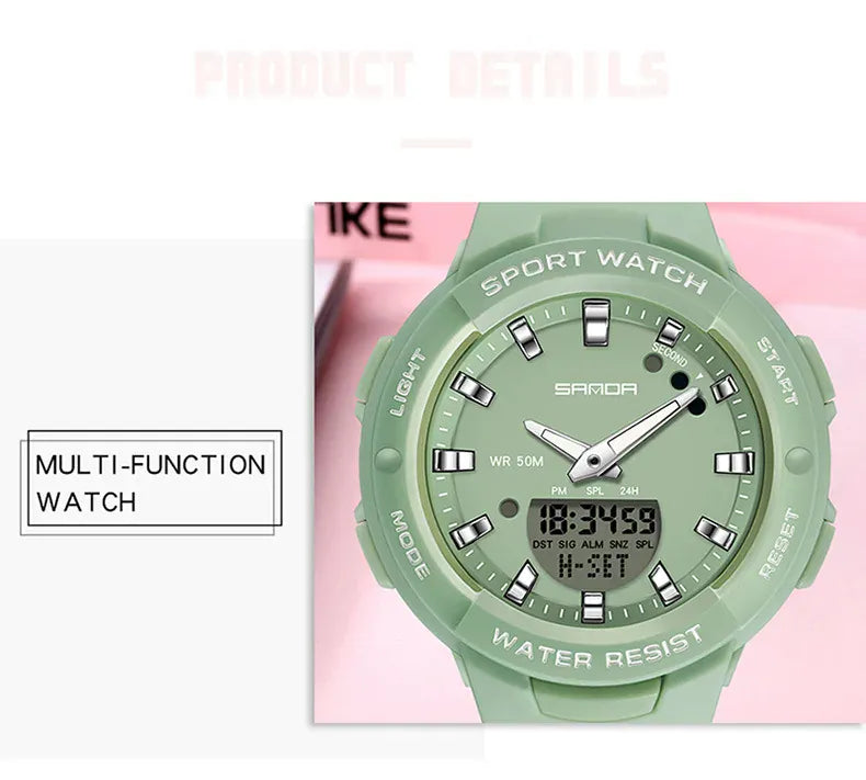 KissICON Uthai CE64 Women Watch - Fashion Outdoor Waterproof