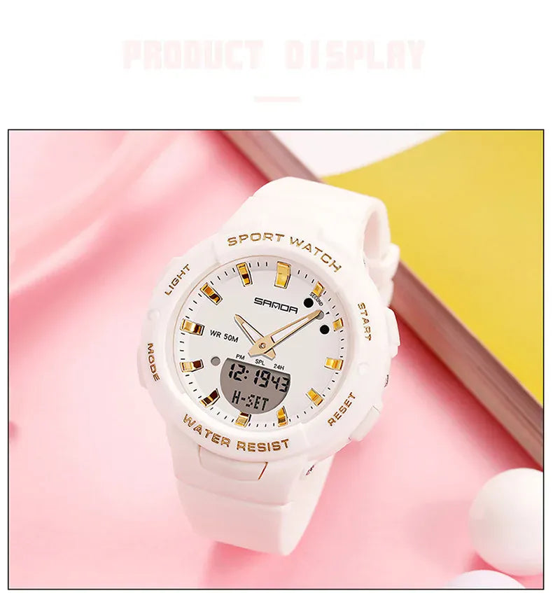 KissICON Uthai CE64 Women Watch - Fashion Outdoor Waterproof