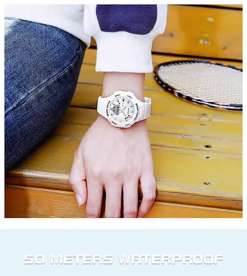 KissICON Uthai CE64 Women Watch - Fashion Outdoor Waterproof