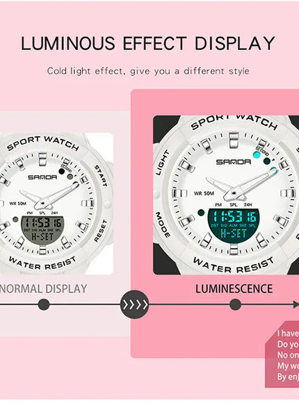 KissICON Uthai CE64 Women Watch - Fashion Outdoor Waterproof