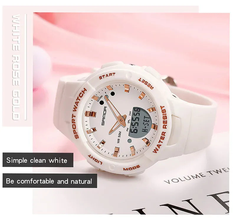 KissICON Uthai CE64 Women Watch - Fashion Outdoor Waterproof
