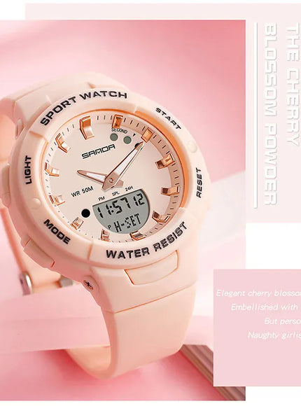 KissICON Uthai CE64 Women Watch - Fashion Outdoor Waterproof