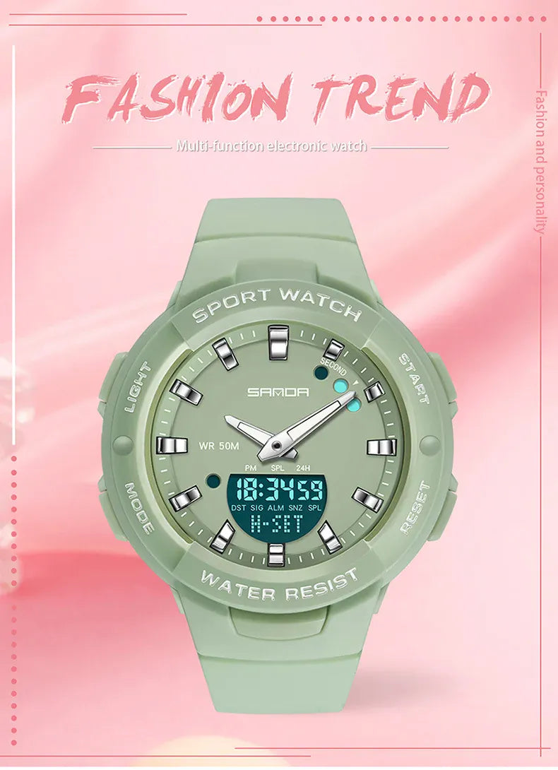 KissICON Uthai CE64 Women Watch - Fashion Outdoor Waterproof