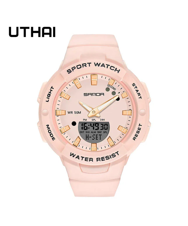 KissICON Uthai CE64 Women Watch - Fashion Outdoor Waterproof