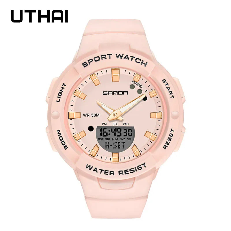 KissICON Uthai CE64 Women Watch - Fashion Outdoor Waterproof