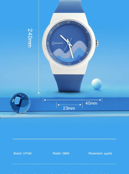 KissICON Uthai GB04 Unicorn Kids Watch - Waterproof Wristwatch