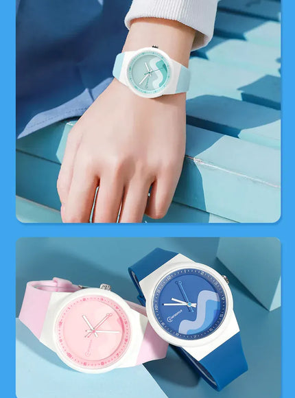 KissICON Uthai GB04 Unicorn Kids Watch - Waterproof Wristwatch