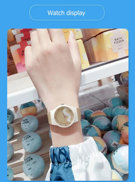 KissICON Uthai GB04 Unicorn Kids Watch - Waterproof Wristwatch