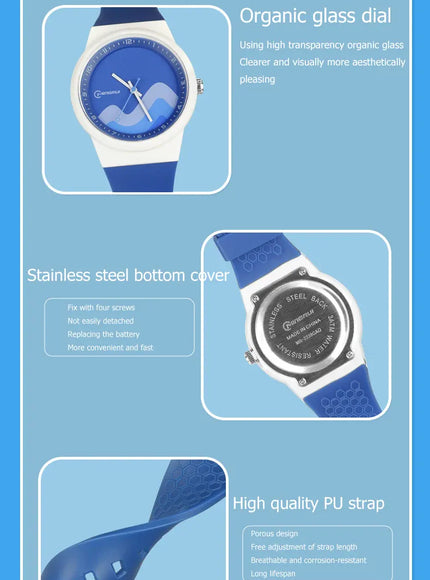 KissICON Uthai GB04 Unicorn Kids Watch - Waterproof Wristwatch