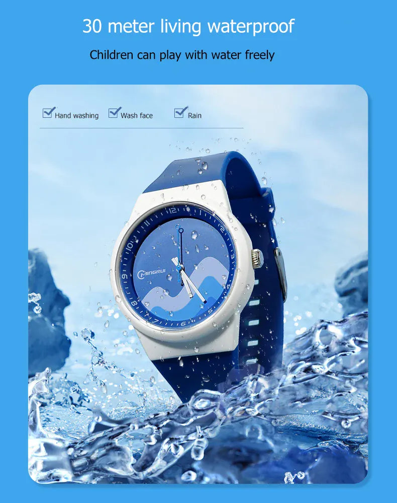 KissICON Uthai GB04 Unicorn Kids Watch - Waterproof Wristwatch