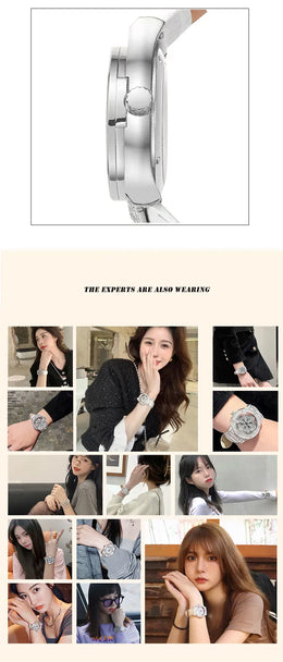 KissICON 💋 UTHAI L58 Watch Womens Leather - 360