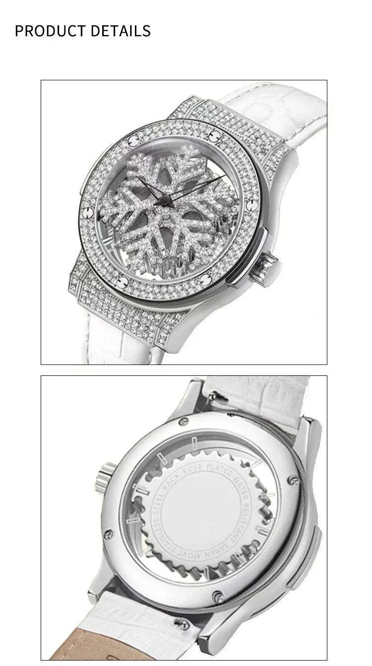 KissICON 💋 UTHAI L58 Watch Womens Leather - 360