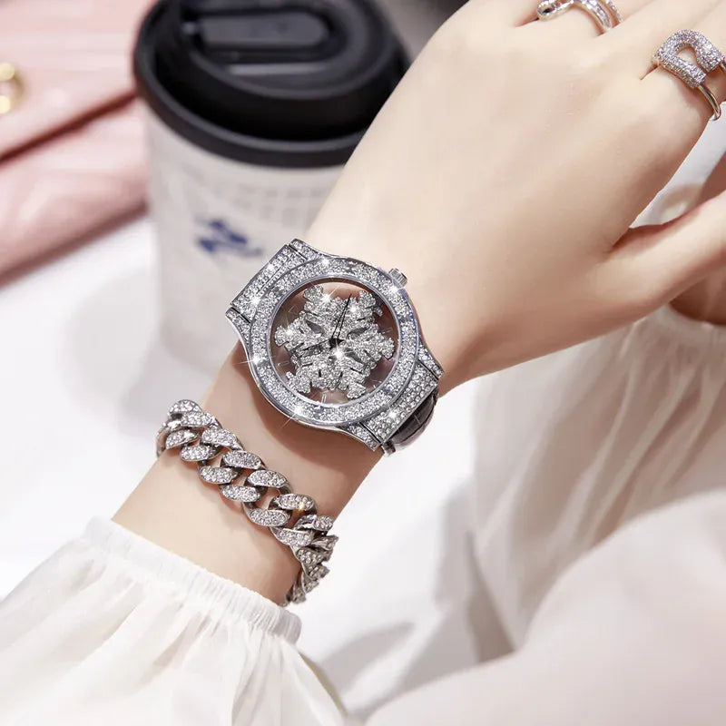 KissICON 💋 UTHAI L58 Watch Womens Leather - 360