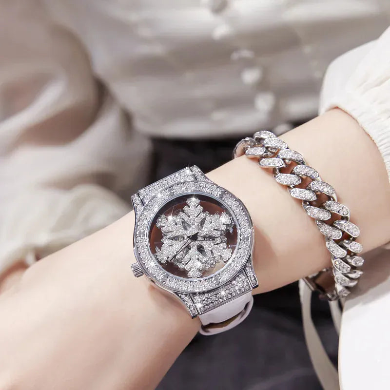 KissICON 💋 UTHAI L58 Watch Womens Leather - 360
