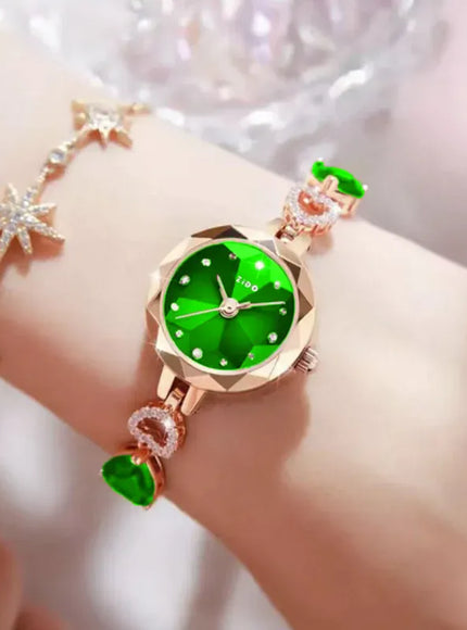 KissICON UTHAI L92 Womens Watch Crystal Inlaid Diamond -