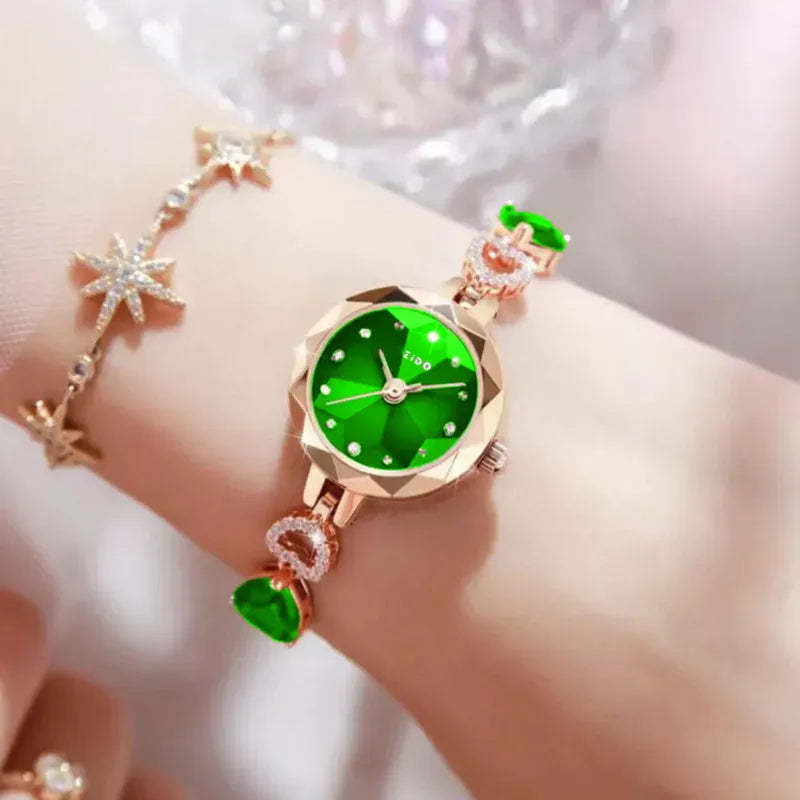 KissICON UTHAI L92 Womens Watch Crystal Inlaid Diamond -