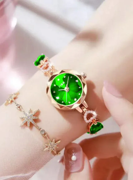 KissICON UTHAI L92 Womens Watch Crystal Inlaid Diamond -
