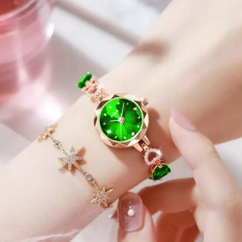 KissICON UTHAI L92 Womens Watch Crystal Inlaid Diamond -