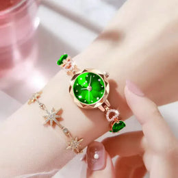 KissICON UTHAI L92 Womens Watch Crystal Inlaid Diamond -