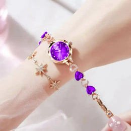 KissICON UTHAI L92 Womens Watch Crystal Inlaid Diamond -