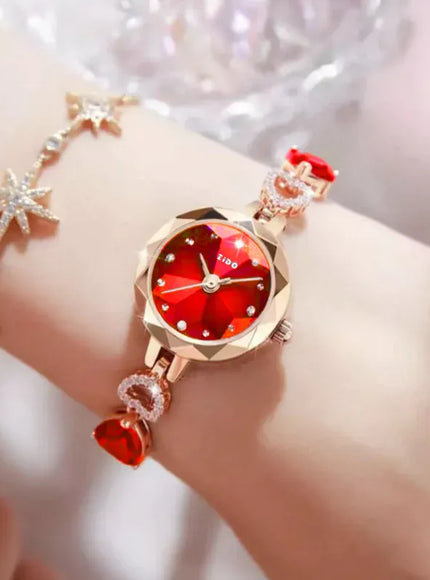 KissICON UTHAI L92 Womens Watch Crystal Inlaid Diamond -