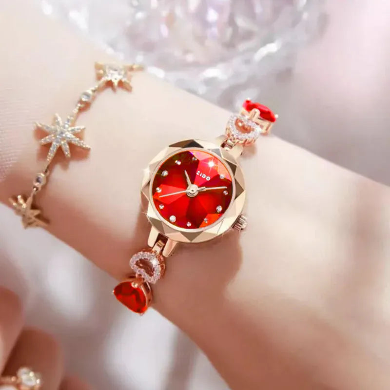 KissICON UTHAI L92 Womens Watch Crystal Inlaid Diamond -