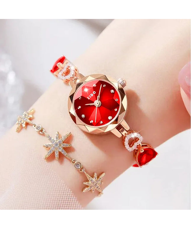 KissICON UTHAI L92 Womens Watch Crystal Inlaid Diamond -