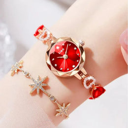 KissICON UTHAI L92 Womens Watch Crystal Inlaid Diamond -