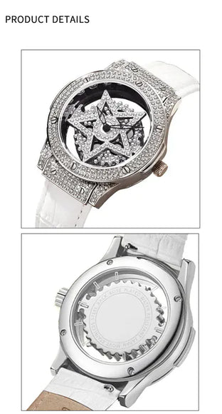 KissICON UTHAI L99 Women Watch 360 Rotation Diamond Luxury