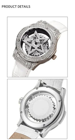 KissICON UTHAI L99 Women Watch 360 Rotation Diamond Luxury