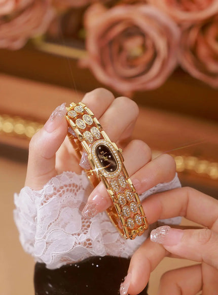 KissICON Uthai Light Luxury Brand Watch Vintage Bracelet Waterproof