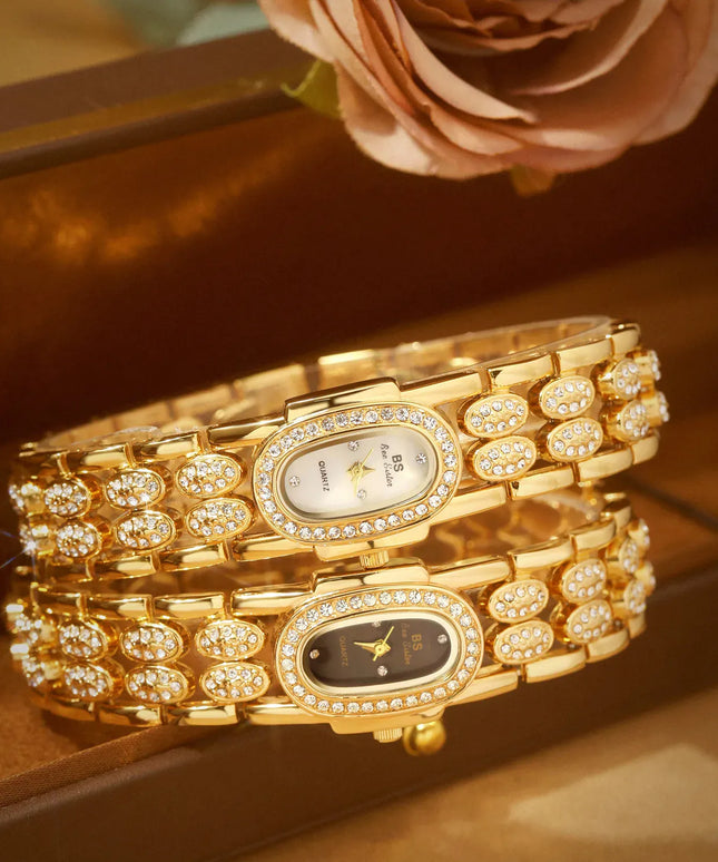 KissICON Uthai Light Luxury Brand Watch Vintage Bracelet Waterproof