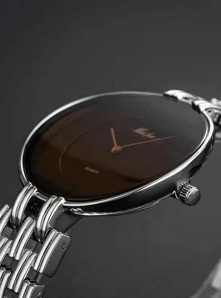 KissICON Uthai Men Watch Luxury Brand Retro Gold Band