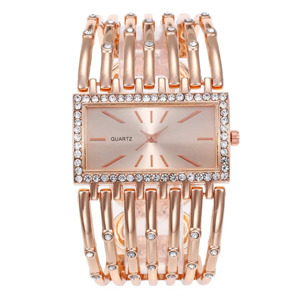 KissICON 💋 UTHAI W24 Women's Quartz Watch - Stainless